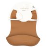 Silikónový podbradník New Baby hnedý - 56983