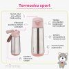 Termoska na pitie šport 500 ml - emerald forest