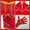 OPBH1993FF detsky kostym avengers flash s maskou 110 122 m