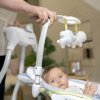INGENUITY Hojdačka veľká s kolotočom s USB Everston 0m+ do 9 kg