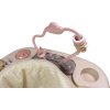 tryco stolecek s aktivitami zebra pink beige