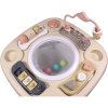 tryco stolecek s aktivitami zebra pink beige