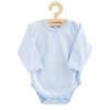 Dojčenské body celorozopínacie New Baby Classic II modré, 56 (0-3m) - 57503