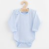 Dojčenské body celorozopínacie New Baby Classic II modré, 56 (0-3m) - 57503