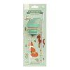 DBSSRE52 LR 3 Lid straw brush set Forest friends
