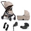 Joolz výhodný set Hub² + Cybex Cloud T Plus + Base T, Sandy taupe