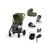 Cybex Balios S LUX, bundle set XL 2025, moss green