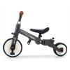 Detská trojkolka 5v1 Milly Mally Optimus Max s vodiacou tyčou dark grey - 58435