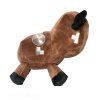 PHBH2095D plysova hracka minecraft krava hneda 23cm
