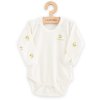 Dojčenské body s dlhým rukávom z organickej bavlny New Baby Olivy, 86 (12-18m) - 58249