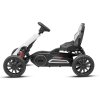 Detská šliapacia motokára Go-kart Baby Mix Speedster biela - 57543