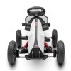 Detská šliapacia motokára Go-kart Baby Mix Speedster biela - 57543