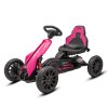 Detská šliapacia motokára Go-kart Baby Mix Speedster ružová - 57544