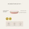 citron sada talirku z bio materialu 2ks blush pink