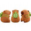 PHPL2117C plysova hracka capybara s zelvickou 23cm