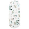 Bavlnené prestieradlo do kočíka New Baby Safari II 35x75 cm - 57787