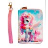 Detská peňaženka Jednorožec s pútkom a karabínou