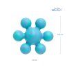 ubbi silikonova kousaci hracka blue