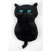 MAČKA VEĽKÉ OČI čierna 53 cm