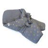 12375 1 zavinovacka bellou muslin flower grey