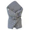 12375 zavinovacka bellou muslin flower grey