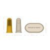 3 MM Finger Toothbrush packaging lion giraffe 1800x1800
