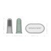 3 MM Finger Toothbrush packaging cool grey mint green 1800x1800