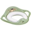 MALTEX Redukcia na WC s úchytmi mäkká The Nature Buddies Ježko - Green
