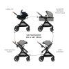 KINDERKRAFT Kočík kombinovaný 3v1 Esme Pro Moonlight Grey