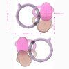 3 MM Cooling Teether Lilac Ring DustyPink PS 03