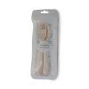 Dinnerware Fork and Spoon Set Ivory Packaging p