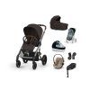 Cybex Balios S LUX, bundle set XL 2025, chocolate brown/beige