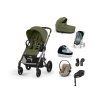 Cybex Balios S LUX, bundle set XL 2025, moss green/beige