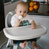 BABYONO Hryzačka na podávanie jedla Dino béžová 6m+