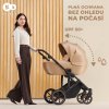 KINDERKRAFT Kočík kombinovaný 2v1 Prime 2 Grey + Fusak Jibot Charcoal Grey