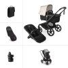 Bugaboo výhodný set Essentials Fox 5 RENEW Complete, Black/Herigate Black-Misty White - 1