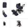 Bugaboo výhodný set Essentials Fox 5 RENEW Complete, Black/Deep Indigo - 1