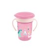 Miniland Náučný pohárik so silikónovým náustkom Jednorožec - 260ml