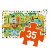 Objavovacie puzzle Džungľa 35 ks