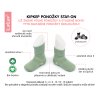 Detské ponožky Stay-on-Socks ANTISLIP 12-18m 1pár Blue Heaven