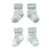 Detské ponožky Stay-on-Socks 6-12m 2páry Mint Stripes