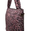 STUDIO NOOS - Puffy DIAPER BAG - přebalovací taška | Red Leopard