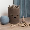 Sipo Kôš na hračky Premium Bouclé so šnúrkou / 43 l, Bear (Brown)