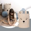 Sipo Kôš na hračky Premium Bouclé so šnúrkou / 43 l, Bear (Beige)
