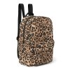 STUDIO NOOS - Cotton Midi BACKPACK - batôžtek s predným vreckom | Brown Leopard