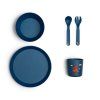citron jidelni set z bio materialu blue dino
