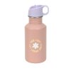 LÄSSIG Bottle Stainless Steel Pattern Party rose/lilac