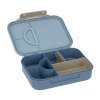 LÄSSIG Lunchbox Bento Pattern Party blue/green