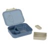 LÄSSIG Lunchbox Bento Pattern Party blue/green