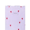 STUDIO NOOS - Puffy DIAPER BAG - přebalovací taška | Purple Hearts